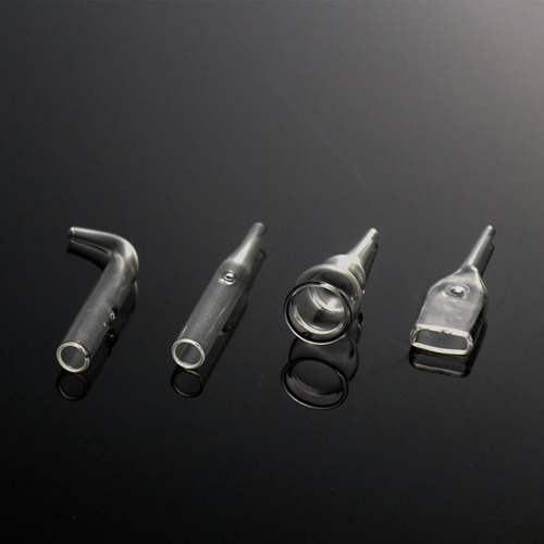 Headlight blackhead round pipe accessories round straw glass cleaning blackhead glass tube accessories oil absorbing accessories beauty