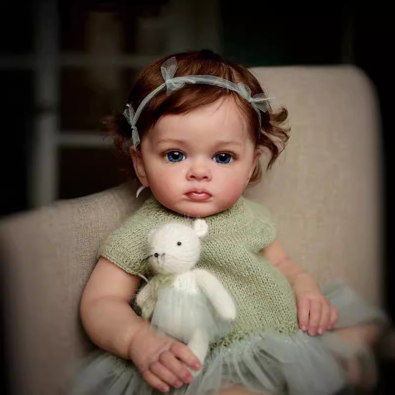 22 pulgadas de comercio electrónico TTI niña bebé Tu pesado muñeca transfronteriza simulación de suministro de juguetes muñeca nueva Henghua