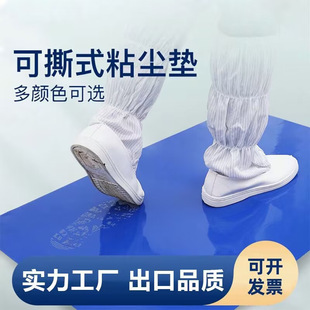 Pet Hair Dust Removal Mat, Dust-Free Workshop Dust Removal Foot Mat, Door Mat, Dust Removal Dust Sticker, Tear-Off Dust Removal Mat