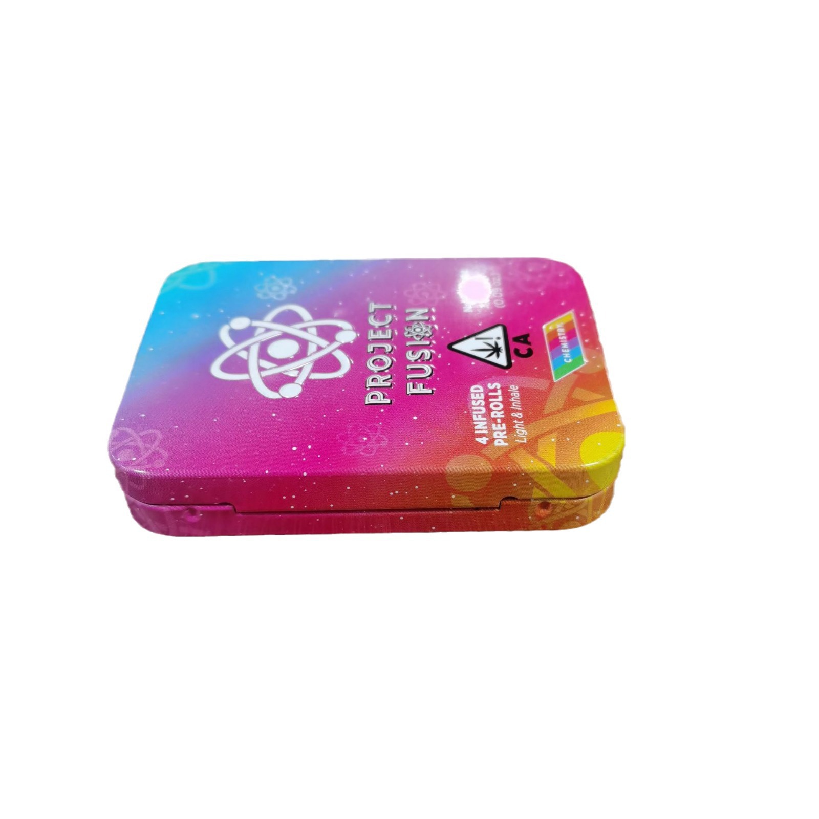 Caja de hierro abierta a prueba de niños CR Child Lock cigarrillos cigarrillos dulces comprimidos caja de regalo impresa