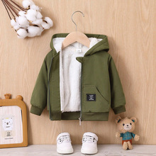 秋冬款外贸儿童羽绒棉服中长款棉袄长袖宝宝童装男女童冬装童服