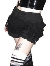 N 27026 Lolita lace plaid skirt ��������˿����ȹ�¿�����