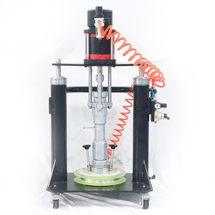 Double column butter machine grease pressure plate pump quantitative glue machine 20L lubricating grease injector quantitative filling machine