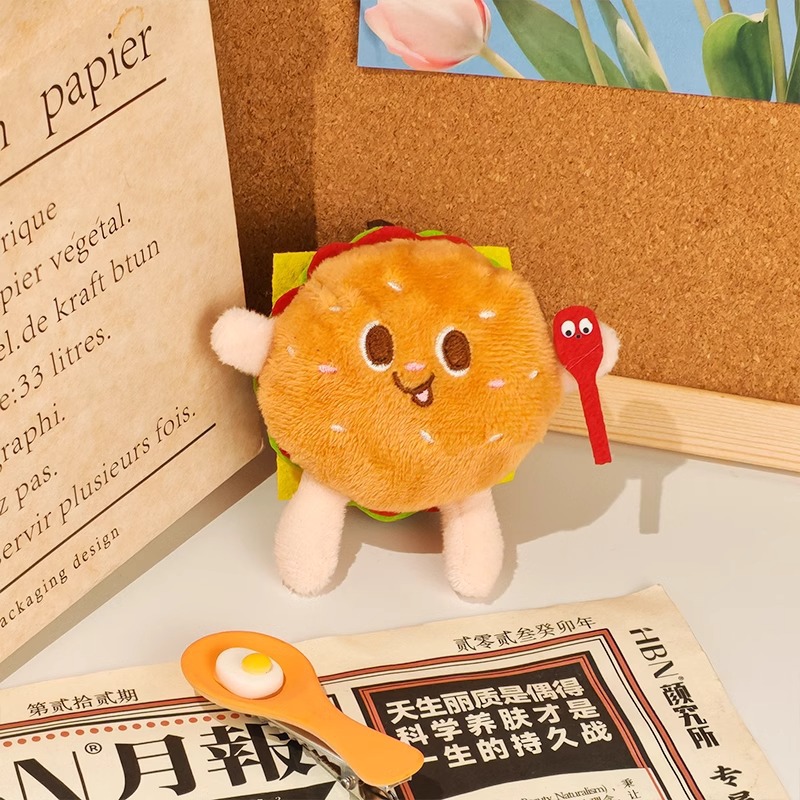 Comida colección ~ bolsos de muñecas de peluche colgantes muñecas lindas muñecas accesorios de peluche al por mayor