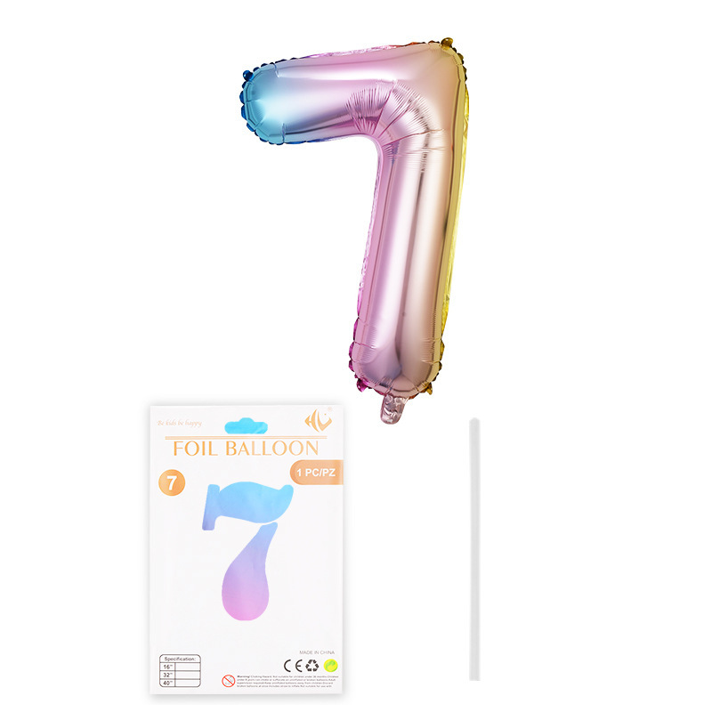 Película de aluminio de 16 pulgadas globo digital tapa dura papel de embalaje independiente tarjeta bola de papel de aluminio decoración de fiesta de cumpleaños al por mayor