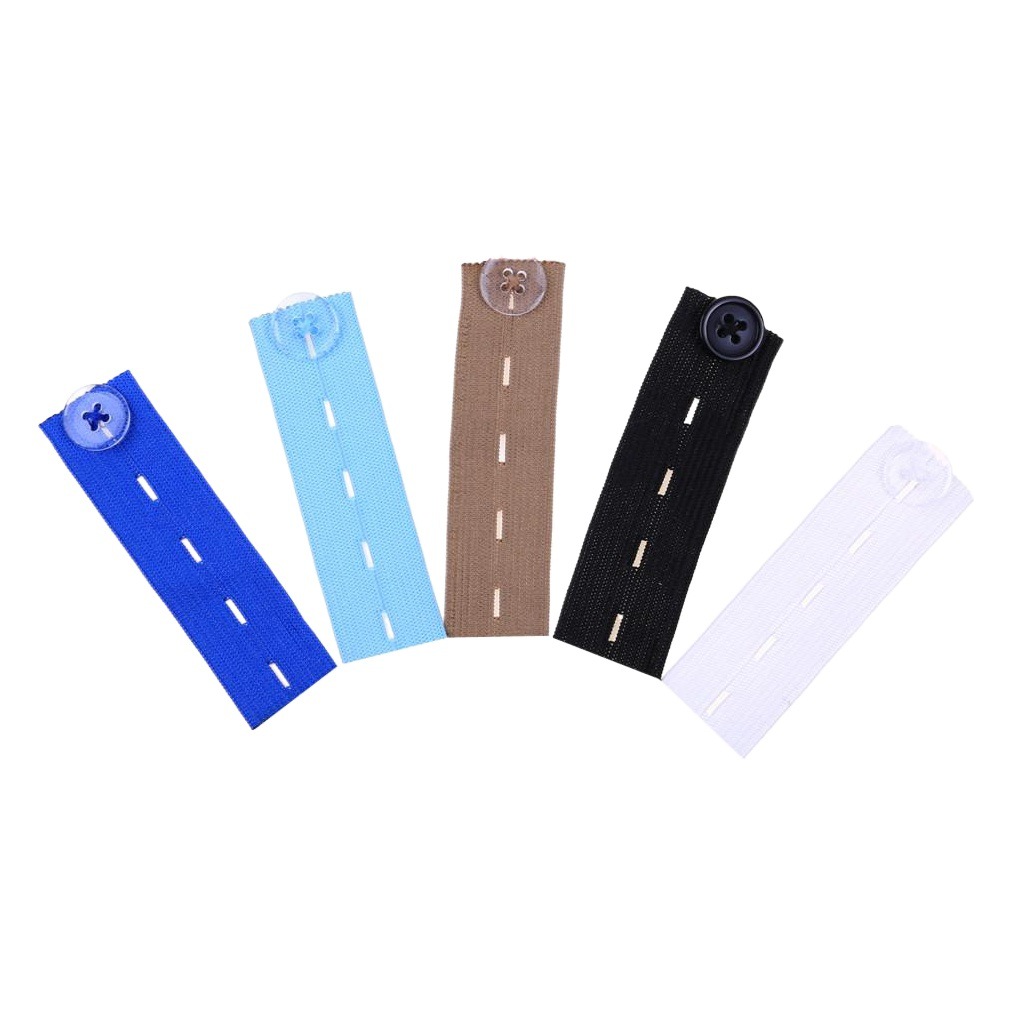 Belt waist extension buckle elastic adjustable buckle pregnant women fat pants elastic buckle factory direct sales