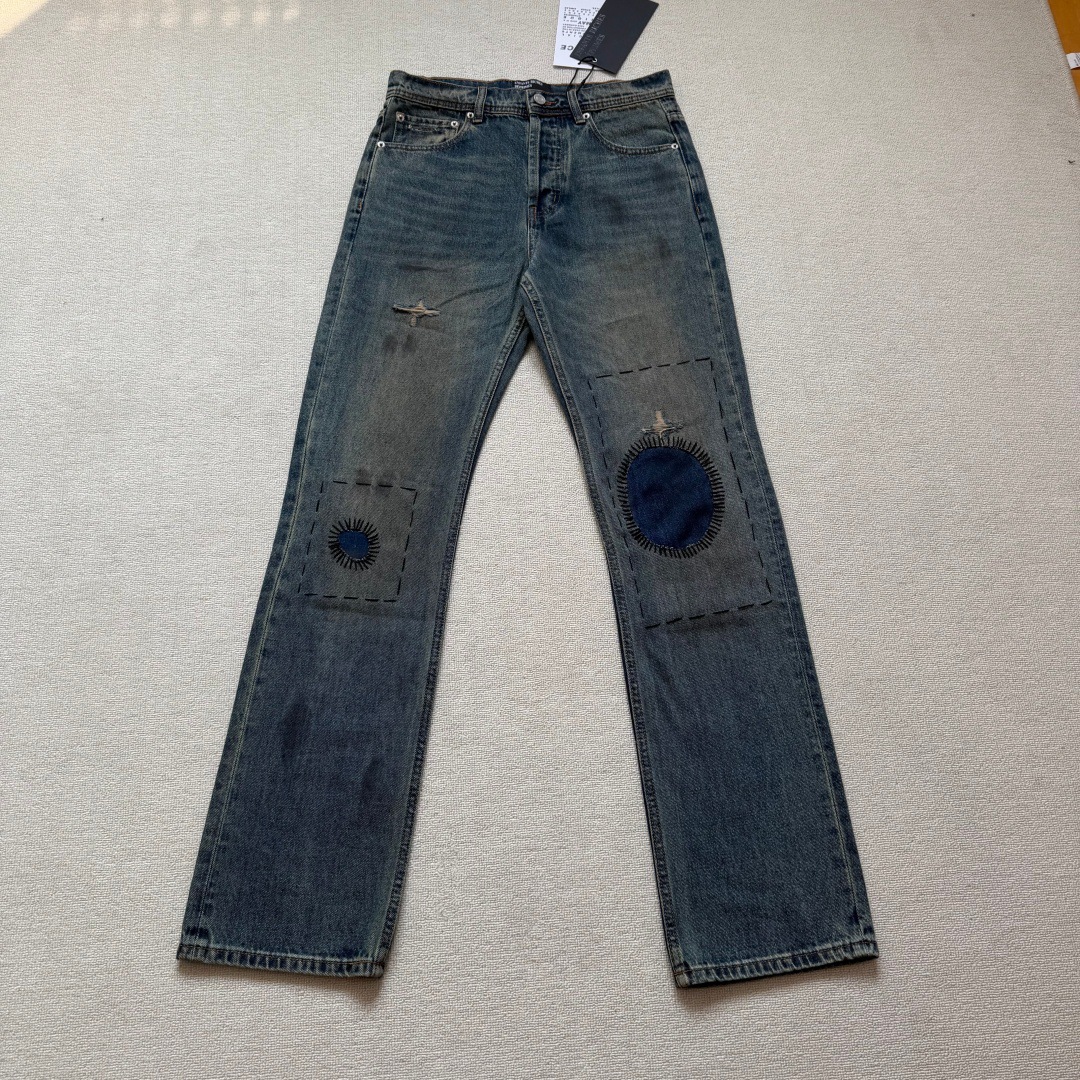 Enfants Riches Déprimés Jeans Distressed Blue