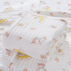 Summer and Autumn New Children's Quilt High-density Six-layer Gauze Bath Towel Children's Blanket Cover Infants and Toddlers Cotton Towel Cover