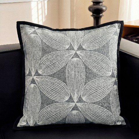 Nórdico de lujo ligero sofá almohada al por mayor almohada de sala de estar inwind jersey jacquard almohada transfronteriza un cabello