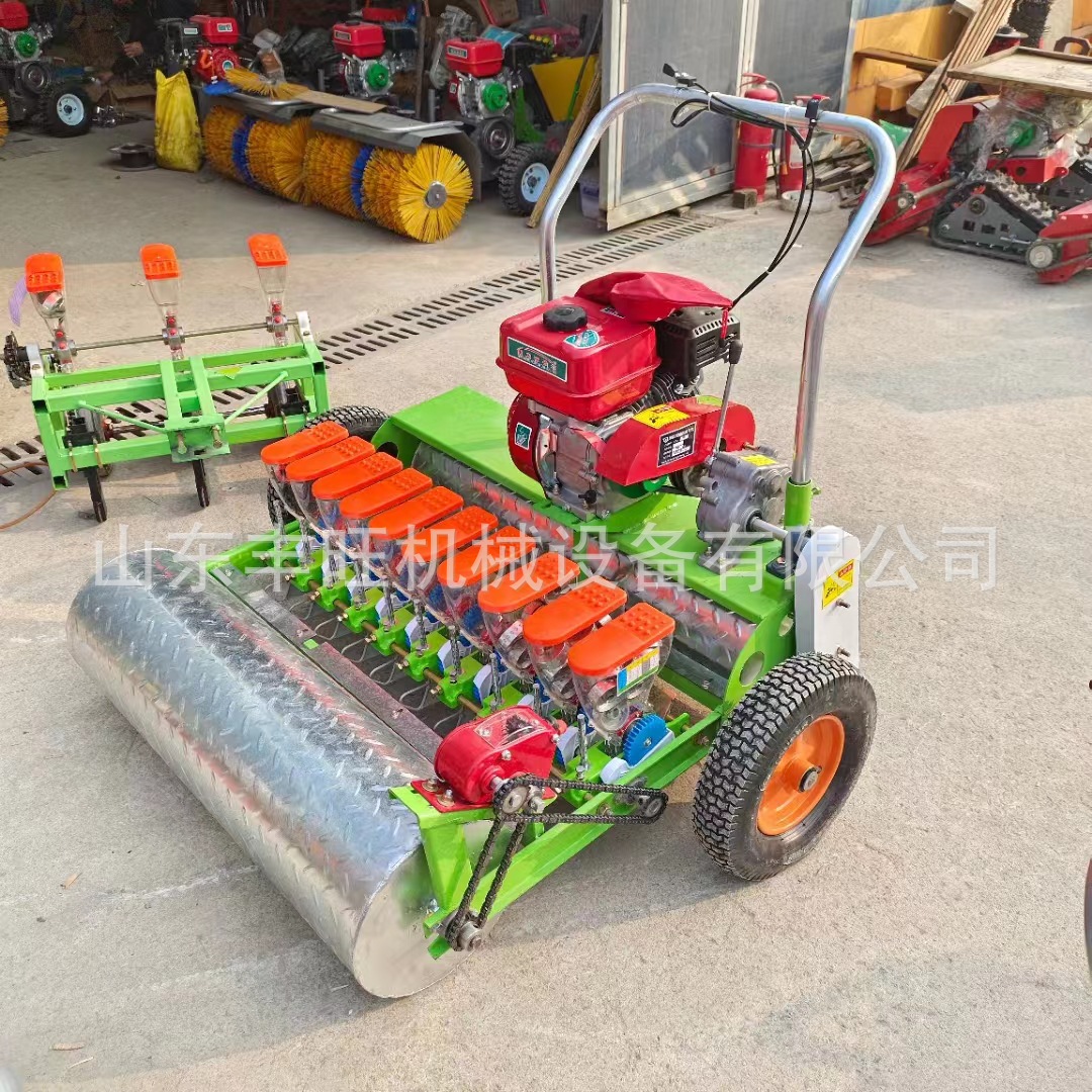 大棚蔬菜多功能小颗粒油菜播种机 高效率蔬菜精播机