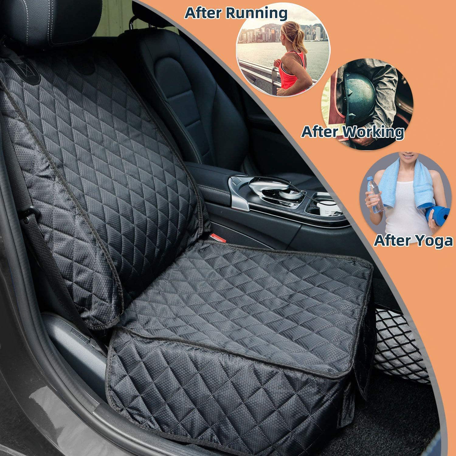 Waterproof Pet Car Seat Cover Dog And Cat Protector Mat_voghion.com