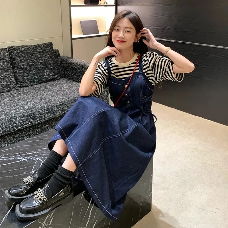 Denim dress