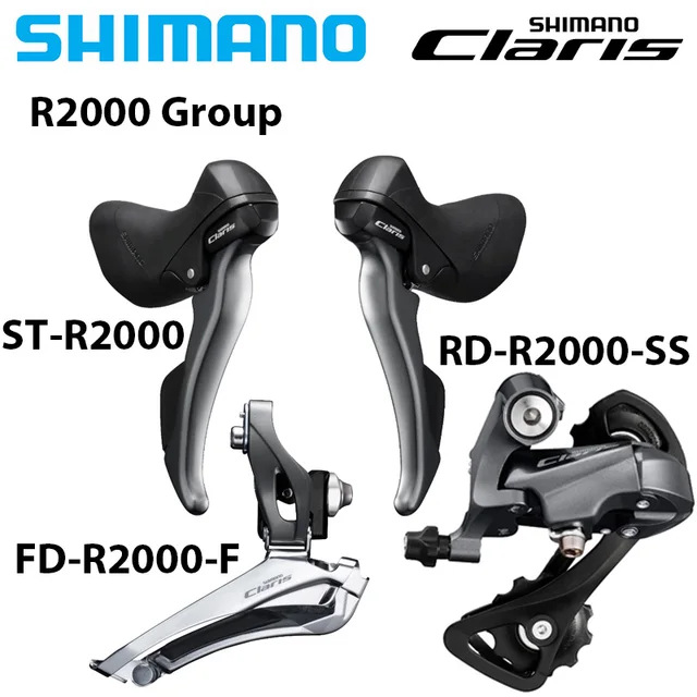 SHIMANO R2000 juego pequeño R2000 cambio manual R2000 delantero R2000 coche de carretera trasero 2 × 8 kits de velocidad