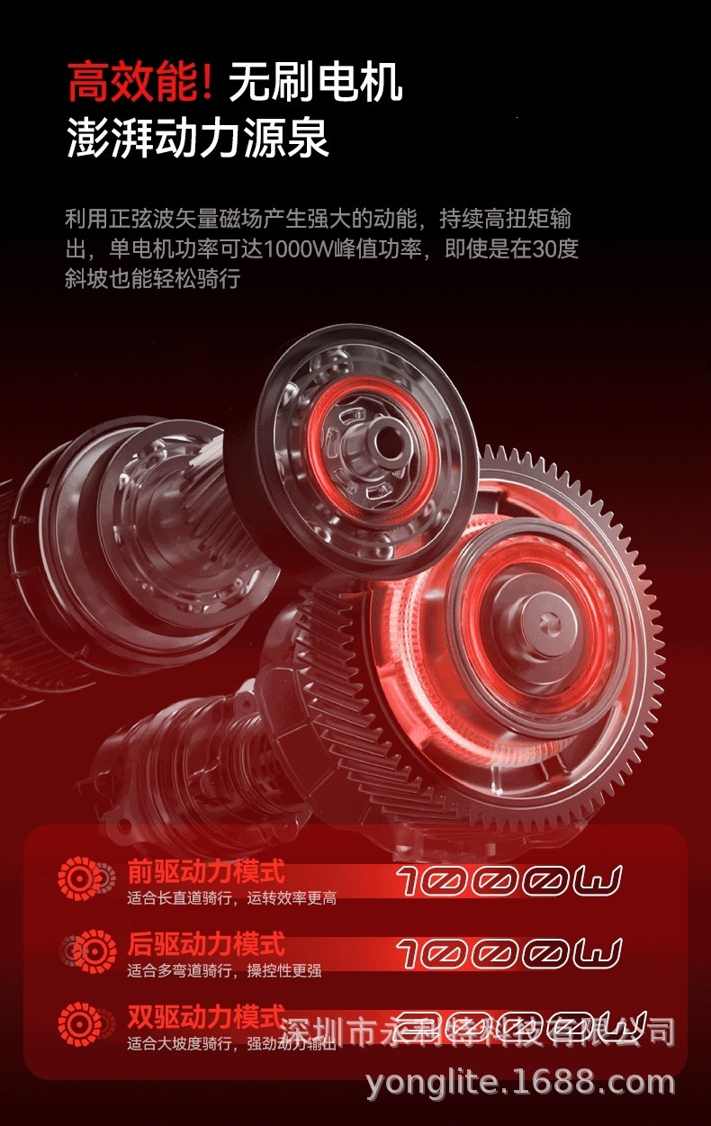Hot-Selling 11inch New Model Off-Road Electric Scooter with Lithium Battery, 2400W, Illuminated Baseplate, Foldable Electric Vehicle