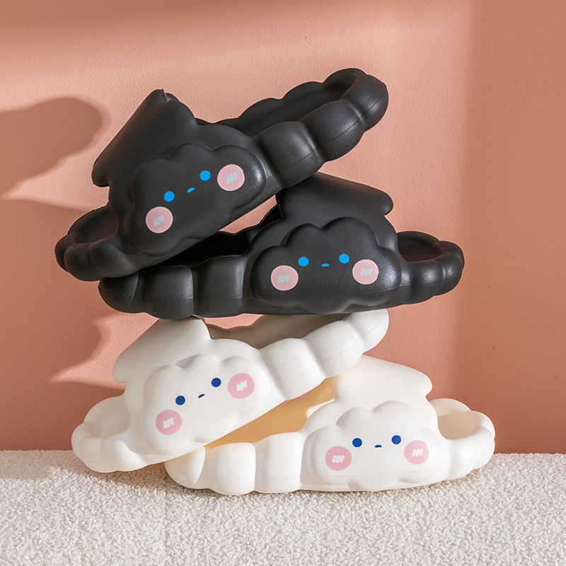 Tiktok Hot-Selling Cloud Slippers for Women, Summer Soft and Cute Home Non-Slip Couple Slippers for Men and Women