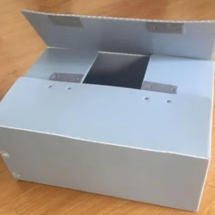 Honeycomb Panel Box Splicing Box with Metal Edging, No Mold Required, Stackable Storage, Moisture-Proof, Corrosion-Resistant, Environmentally Friendly Storage