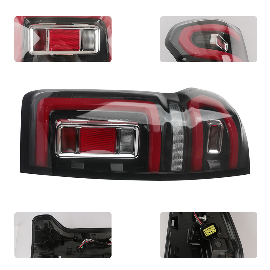 Aplicable a la gran pared de la lámpara trasera semi-conjunto de la lámpara de freno de pasajeros versión fuera de carretera de la gran pared de la camioneta comercial de la lámpara trasera