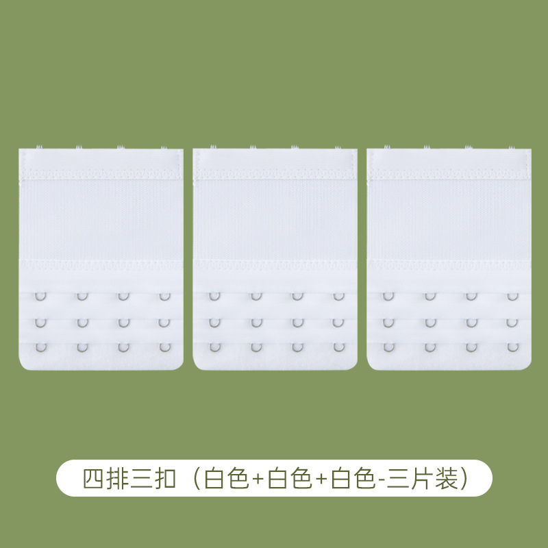 Ropa interior alargada breasted cuatro filas sujetador femenino extensión cinturón gancho tres filas dos hebilla trasera ajustable ropa interior hebilla alargada