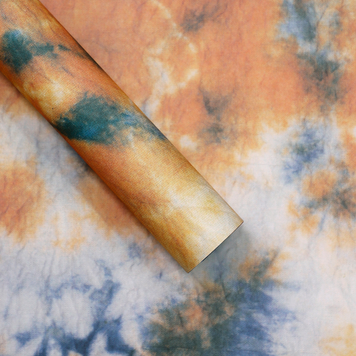 Papel de tinta de siete colores de cordier tinta de papel de embalaje de flores, papel de embalaje de flores DIY hecho a mano