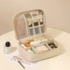 T400 single layer cosmetic bag-ivory white