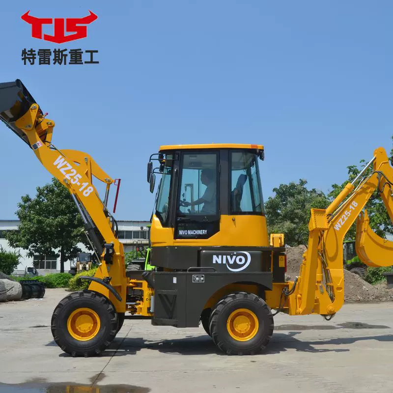 直销小型铲车 农用工程装铲运输 多功能装载机小型挖掘装载机