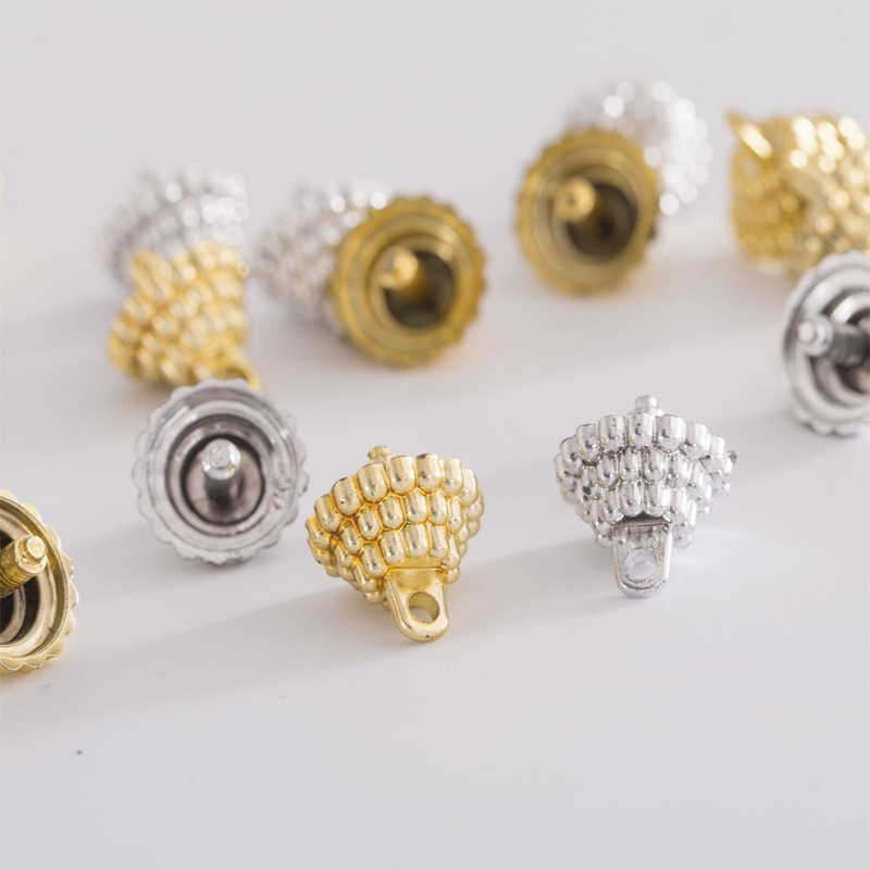 Cross-border hot selling Christmas electroplated ball cap Christmas gift decorations ball top acrylic ball plastic accessories