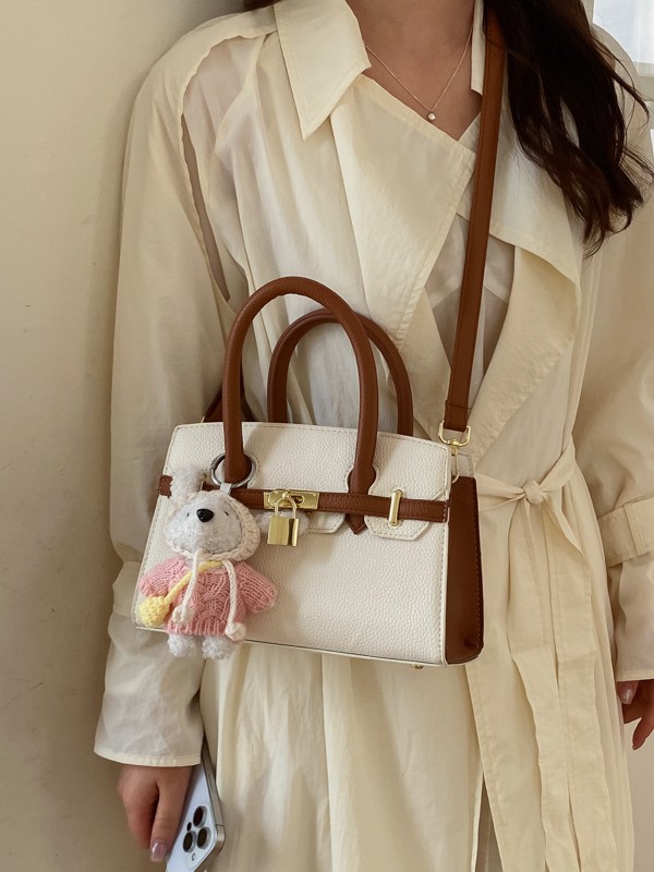 Bolso para mujeres 2026 nuevo estilo de alto nivel lichi estampado bolso portátil de platino ligero lujoso estilo versátil bolso de hombro inclinado