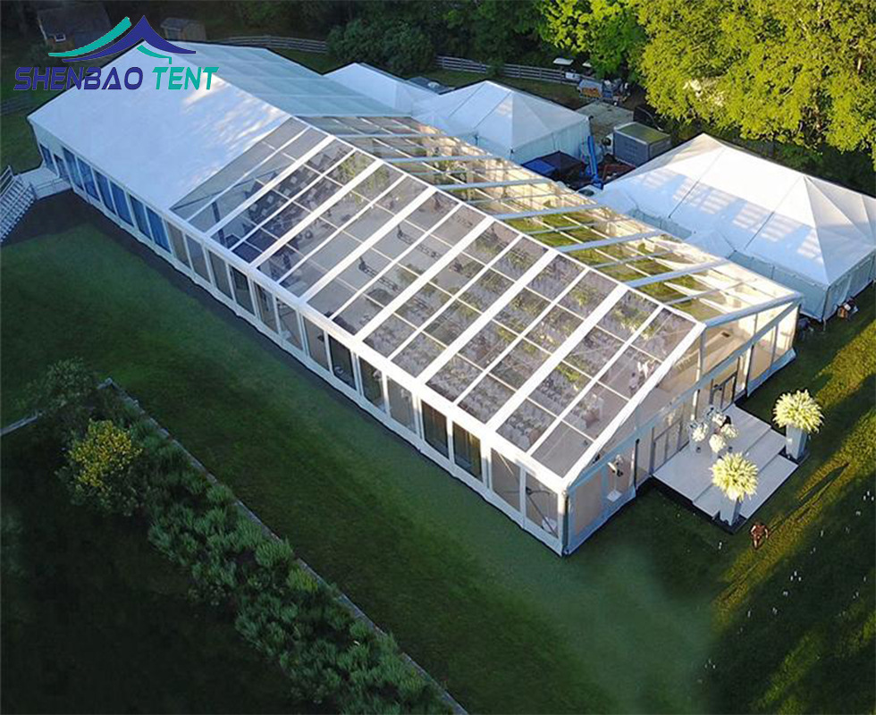户外活动全透明婚礼宴会帐篷 Transparent tent from China