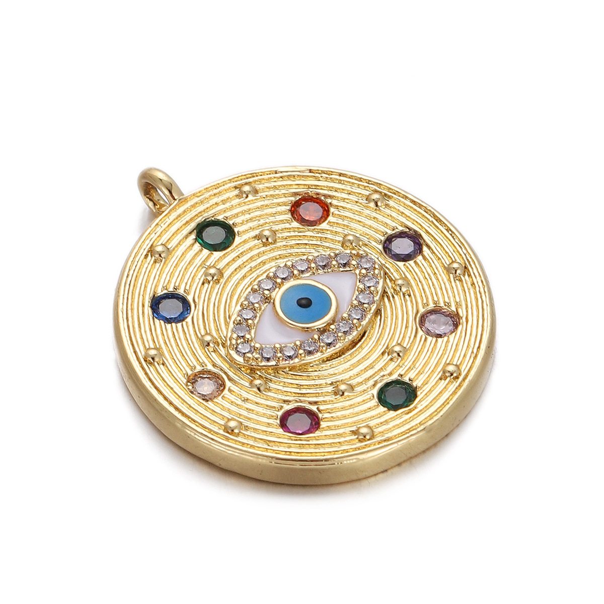17g Weight Pendant Jewelry Making Type Gold Plated Plating Material Zircon Inlay Material 1 Piece Quantity Holiday, Daily Occasion Copper Material Letter, Heart Shape Pattern Women's Gender Enamel Design Simple Style Style 1 Piece Copper Zircon Gold Plated Letter Heart Shape Pendant 22