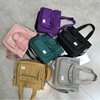 Capacious nylon one-shoulder bag for leisure, wholesale, 2021 collection, Korean style