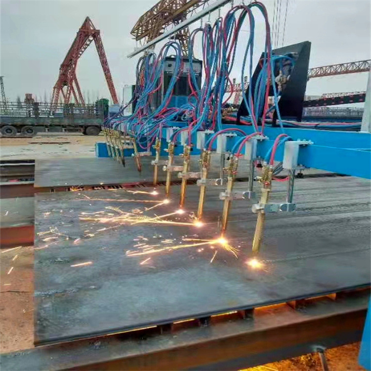 成德 钢构多头火焰直条切割机 数控火焰切割机