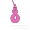 Fuchsia teether