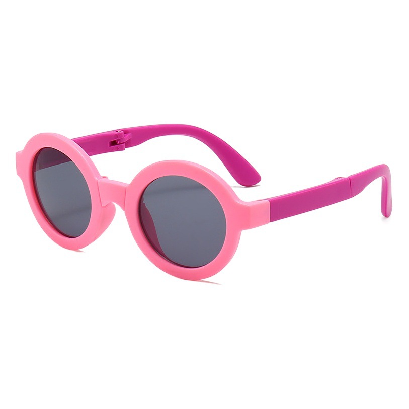 Gafas de Sol Plegables para Niños de Policarbonato con Protección UV400 para Protección Solar y Viajes