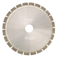 直径350消音花岗岩锯片金刚石工具锋利石材切割片环保消音基体