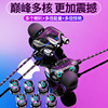 A6 transparent In ear headset Private model of bursting Dual Dynamic Dual speakers intelligence Phone Headset drive-by-wire Tuning