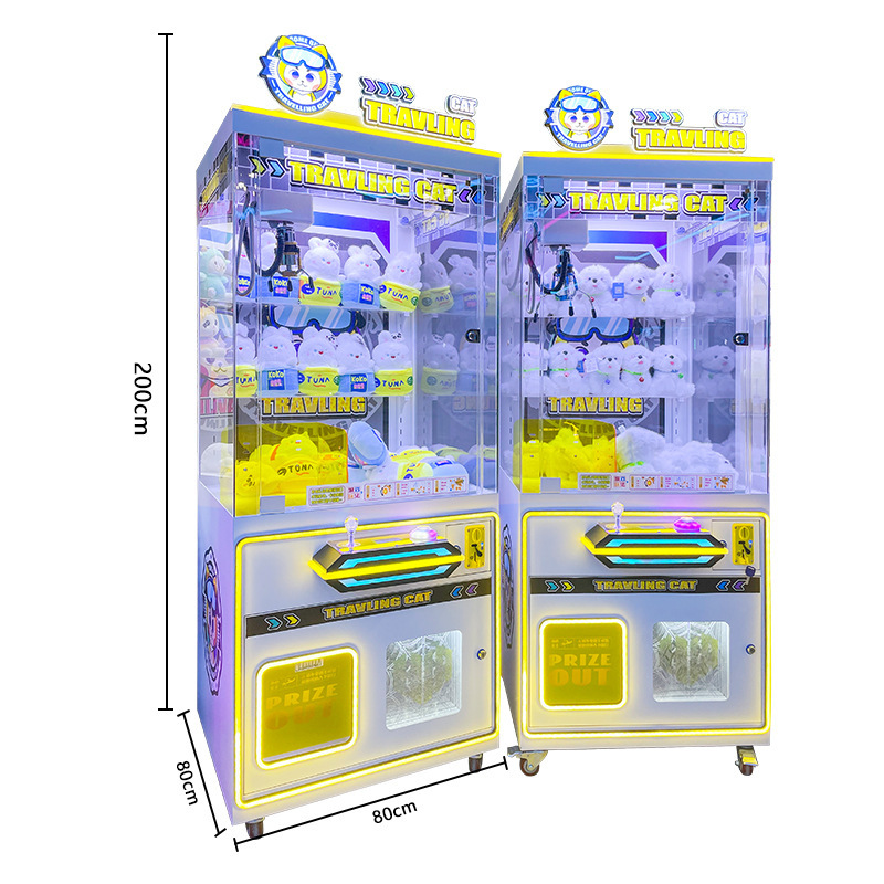 Máquina de garras para uso comercial pequeño código de escaneo interior máquina de muñecas de captura de ciudad de videojuegos máquina de garras grande