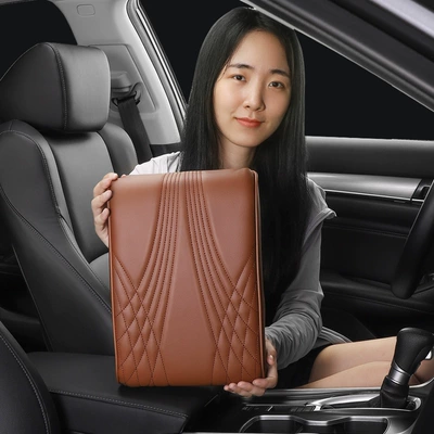 Armrest box pad, car center height pad memory