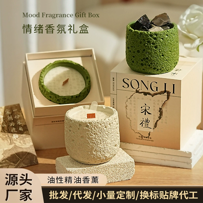Song Li Ароматическая Свеча Подарочная коробка Спальня Ароматная Ароматная Одежда