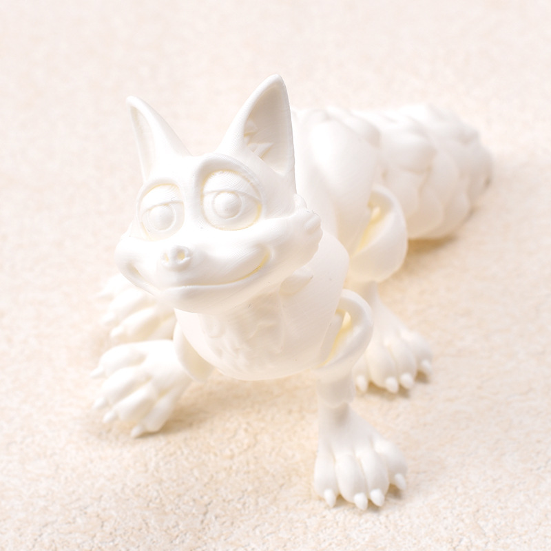 Ventas transfronterizas de juguetes de impresión 3D, animales de impresión 3D, adornos creativos, juguetes de dragón