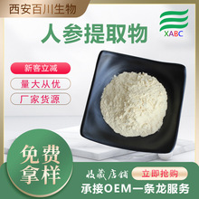 厂家现货人参提取物植物提取人参皂甙1kg/袋现货供应水溶人参提取