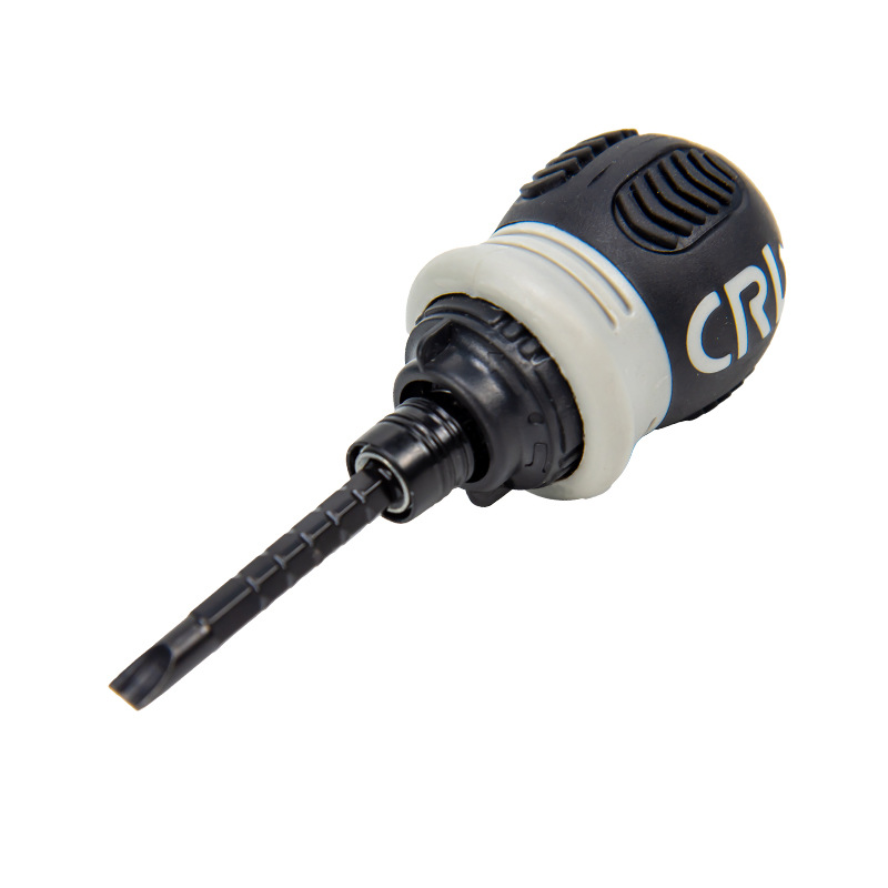 Trinquete de doble propósito destornillador de alta resistencia Cruz palabra mini fuerte magnético telescópico multifuncional destornillador de doble cabeza