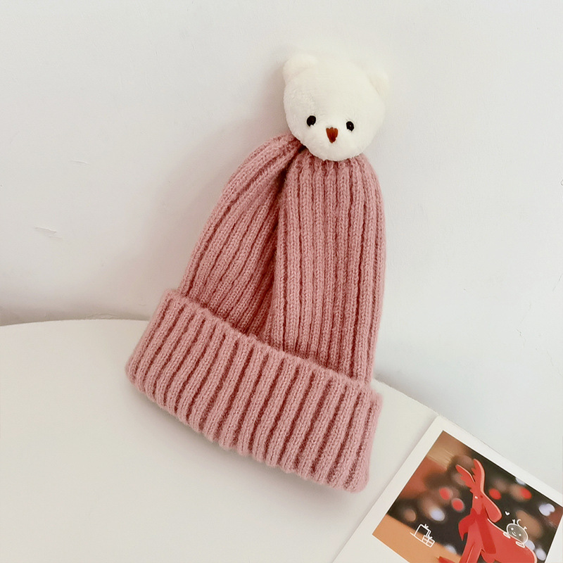 Pink - white bear