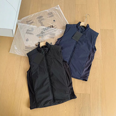 秋季鸟刺绣立领轻量保暖SL Vest棉马甲城市户外休闲背心坎肩
