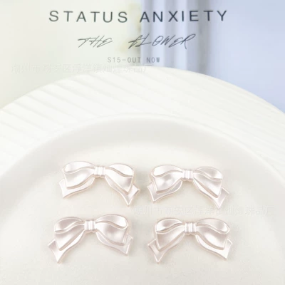 Zərgərlik ara hissələri Bow Separated Beads Loose Beads - 5light-pink-bow-large-size-1836mm-hole-approximately-17mm-about-340-pieces-per-pound