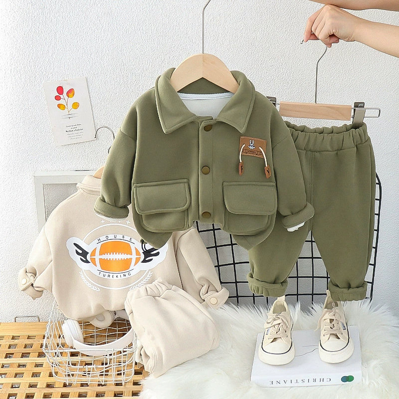Fleece autumn children's set