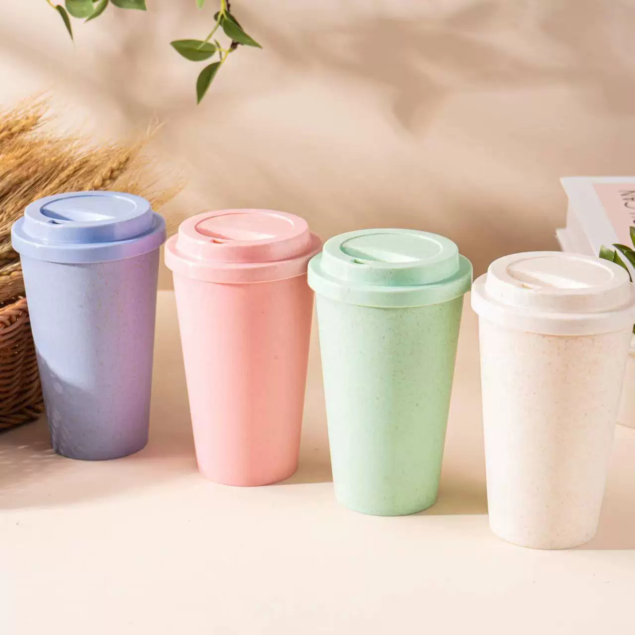 Mai Xiangxiang солома портативный кофе чай с молоком чашка воды трансграничное высокое значение