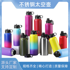 国境を越えた売れ筋の18オンス/32オンス/40オンス二層304断熱カップ大容量スペースポット男性と女性のためのポータブルハンドヘルド