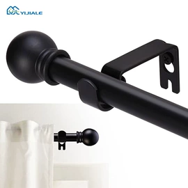 晾衣杆、衣叉;窗帘杆罗马杆;成品窗帘