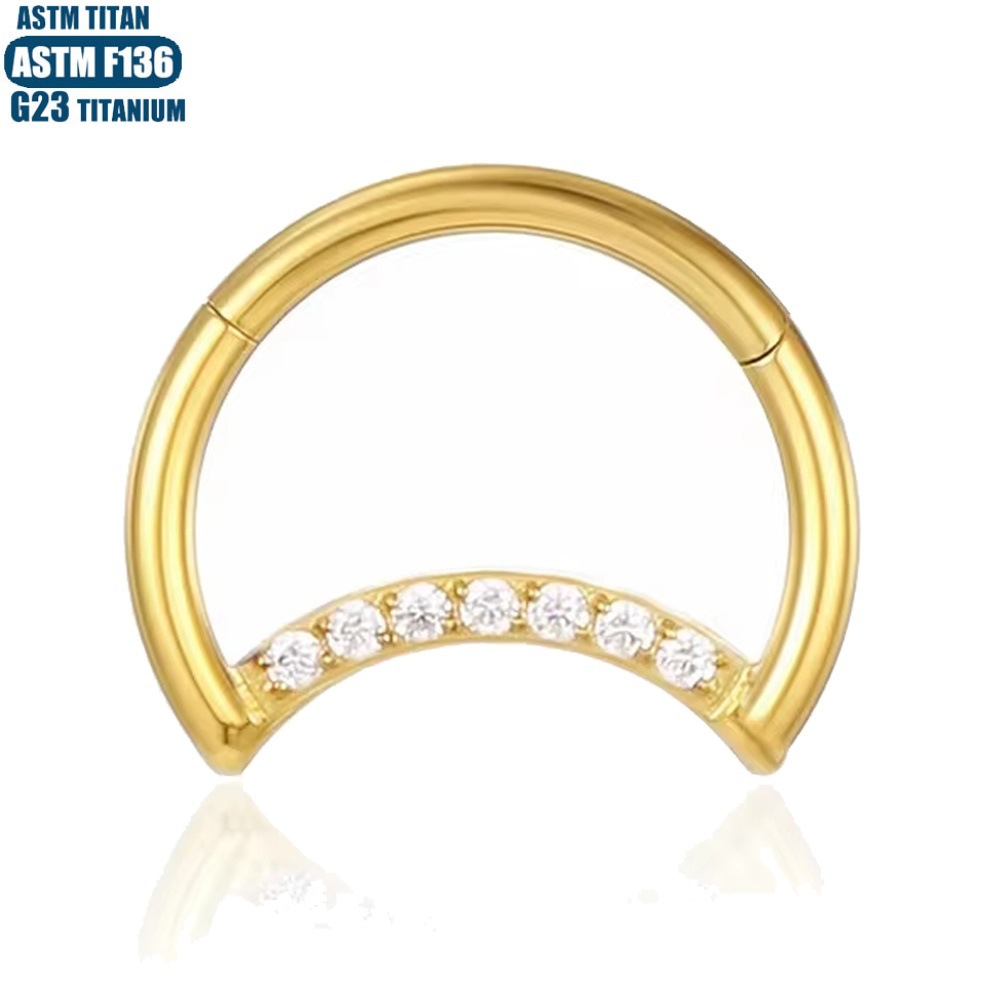 16G labret stud size and finish detail