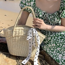 草包手工编织包女夏季网红ins度假出游海边沙滩包单肩手提包